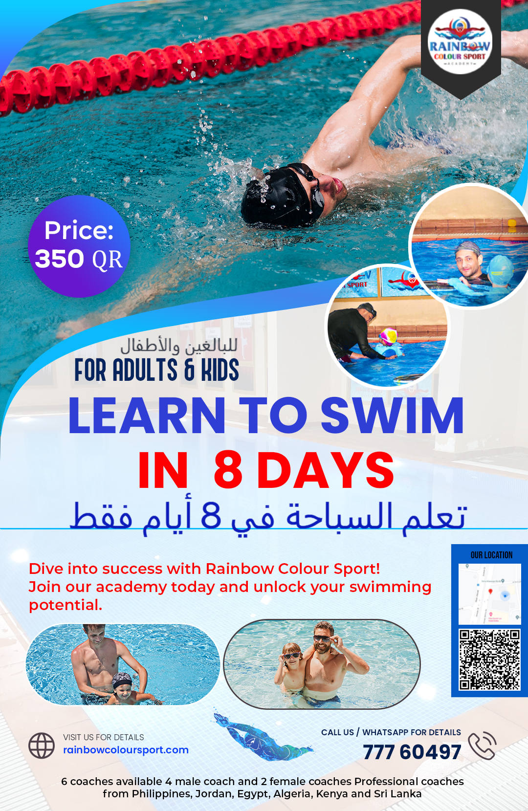 You are currently viewing Learning to Swim in 8 Days